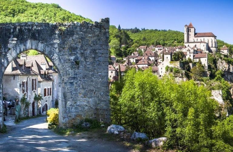 Gite Du Tourneur Studio Au Coeur De Saint Cirq Esterno foto